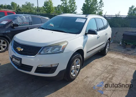 2015 Chevrolet Traverse Ls из США, поврежденный, VIN 1GNKVFED2FJ309312
